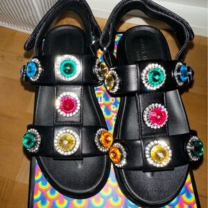 Kurt Geiger Mini Orson Crystal Sandal